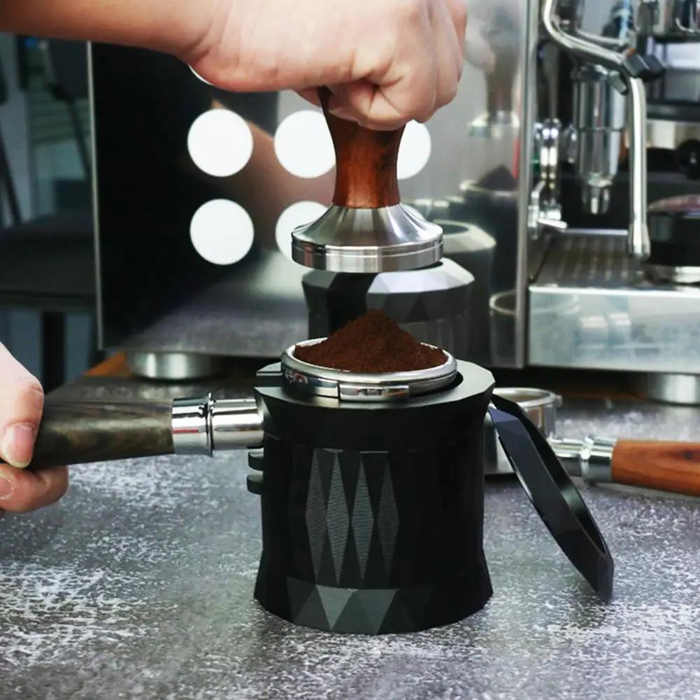 Coffee Tamper Stand High Durability Rust-proof Aluminum Alloy Coffee Espresso Portafilter Stand Barista Accessories